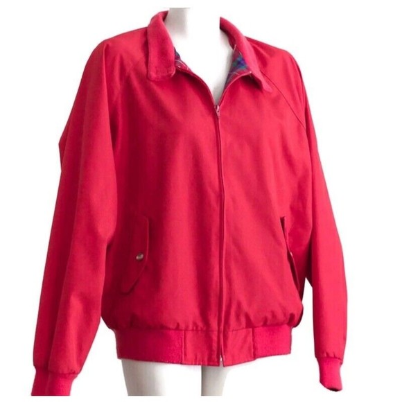 Lands' End Direct Merchants Women's Red Jacket Medium - Picture 3 of 8